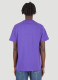 Core Embroidered T-Shirt ‘Purple’